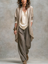 Bree - Dreiteiliges weichgriffiges Co-ord-Set