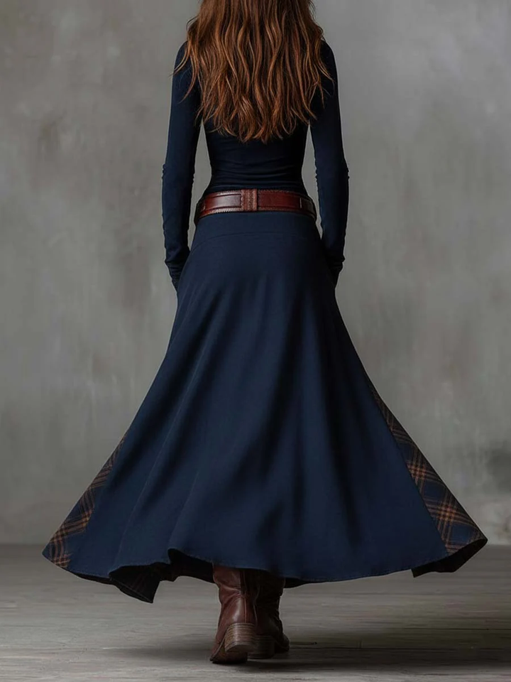 Feline - Soft-Touch Patchwork-Kleid