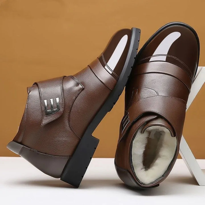 Alban - Komfortable Stiefeletten mit polierter Vorderkappe