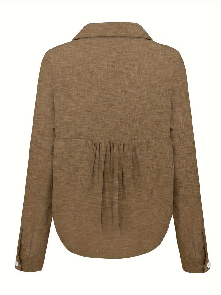 Rowena - Transparente Fransenbluse
