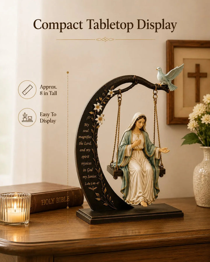 Calienne - Unsere Dame Schaukel-Tischskulptur
