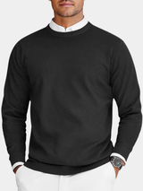 Corvyn - Weicher Rundhals-Pullover
