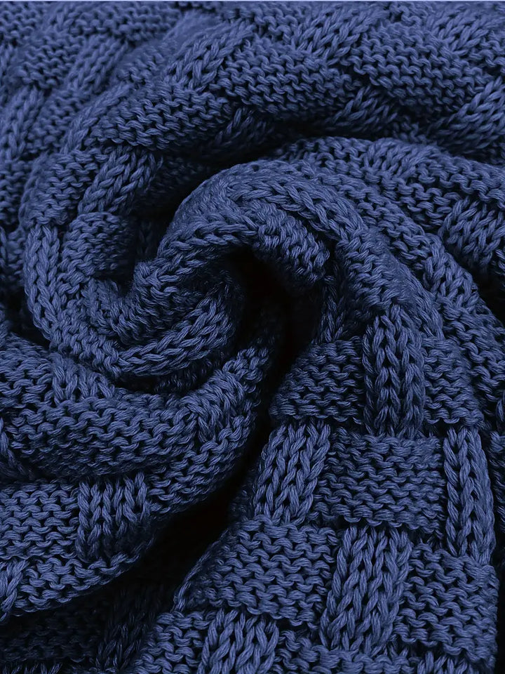 Nevan - Strukturierter Strickpullover