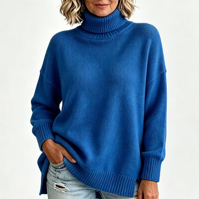 Bettina - Lässiger Strickpullover mit langen Ärmeln