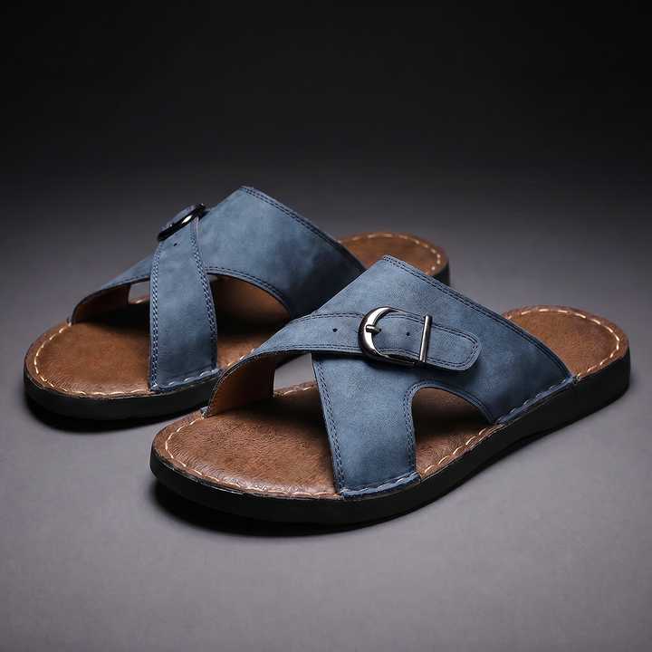 Camden - Hochwertige Kreuzriemen-Sandalen