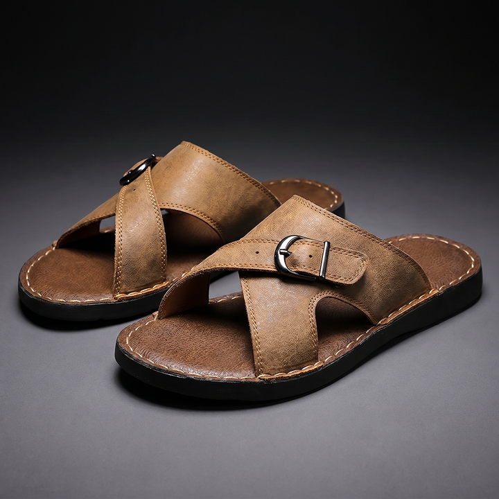 Camden - Hochwertige Kreuzriemen-Sandalen
