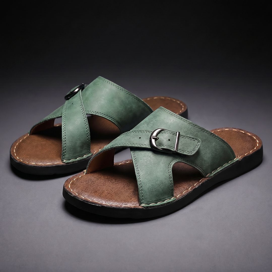 Camden - Hochwertige Kreuzriemen-Sandalen