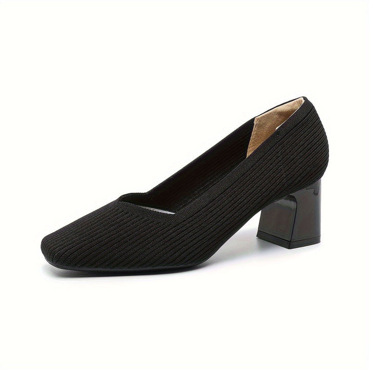 Hetty - Court-Schuh mit quadratischem Absatz