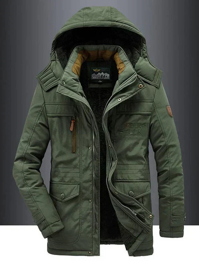 Lasse - Kapuzen-Langjacke