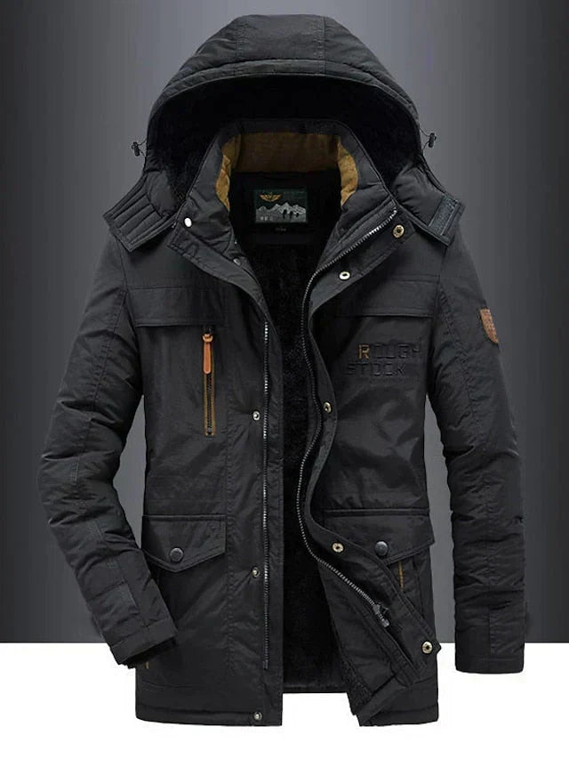 Lasse - Kapuzen-Langjacke