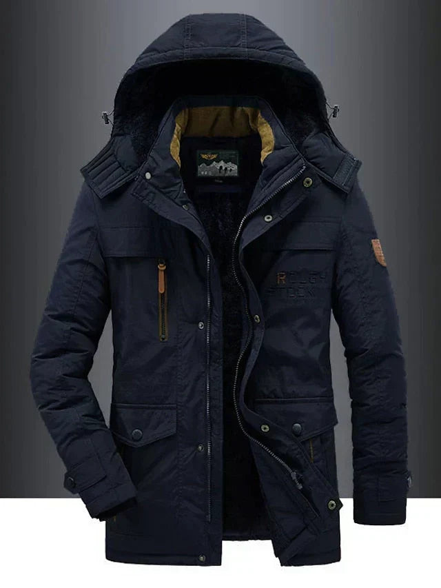 Lasse - Kapuzen-Langjacke