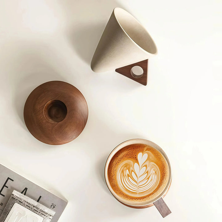 Mabel - Hochwertige konische Kaffeetasse