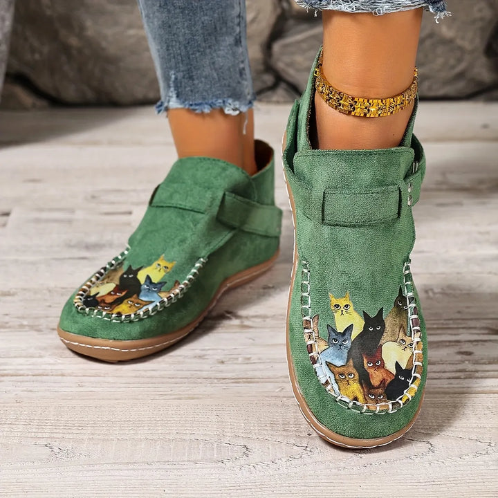 Cara - Komfort-Loafer mit Schnallen-Detail