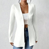 Alivienne - Massgeschneiderter Blazer mit Ein-Knopf-Verschluss