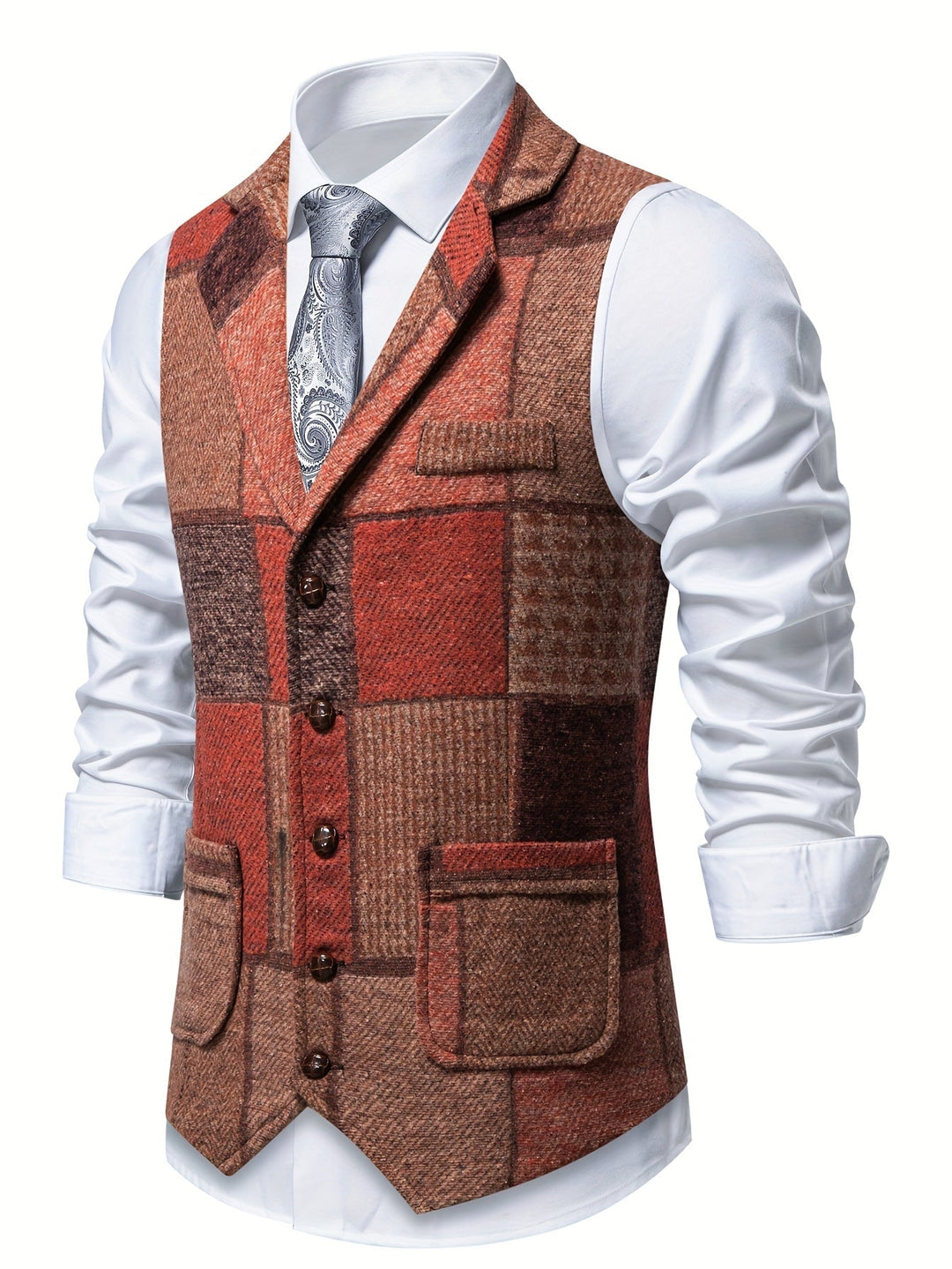 Ellis - Fischgrat-Gilet