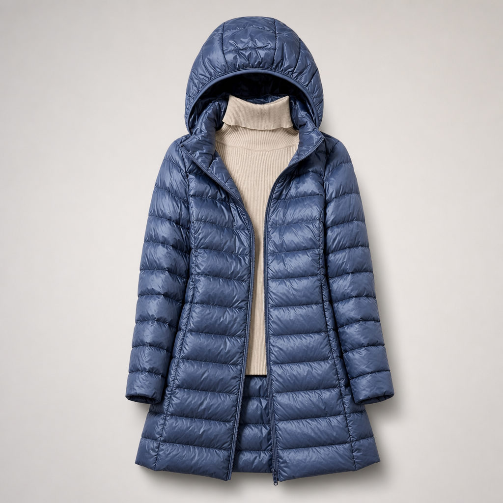Mira - Ultraleichte Longline-Steppjacke