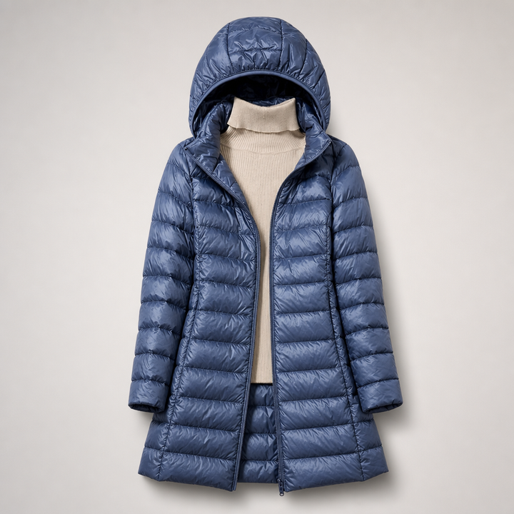 Mira - Ultraleichte Longline-Steppjacke