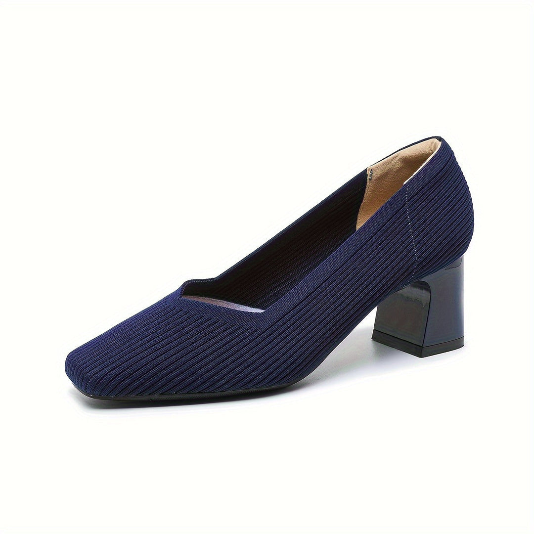 Hetty - Court-Schuh mit quadratischem Absatz