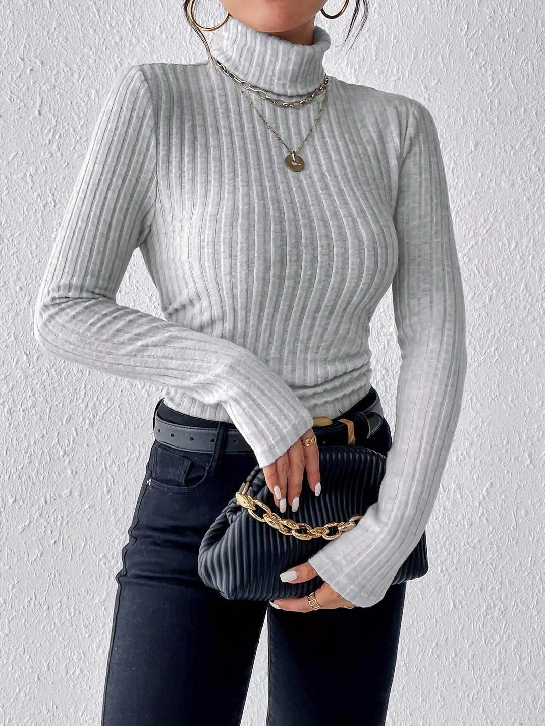 Amity - Weicher Rollkragenpullover