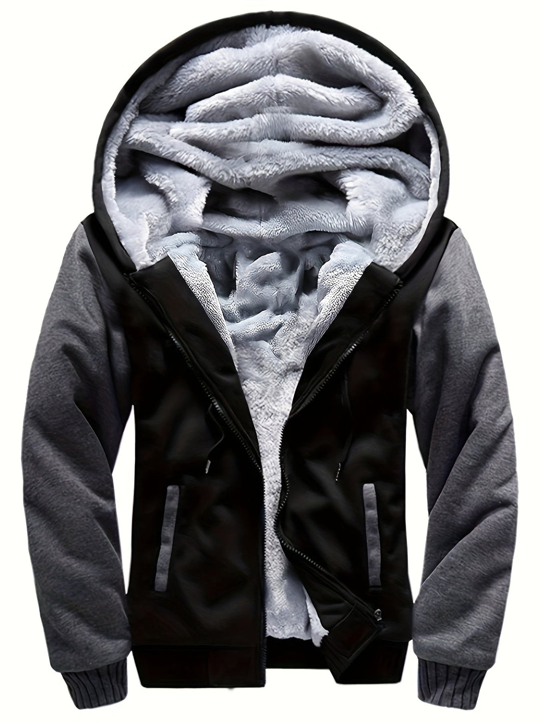 Dax - Schwere Camouflage-Kapuzenjacke mit Reissverschluss