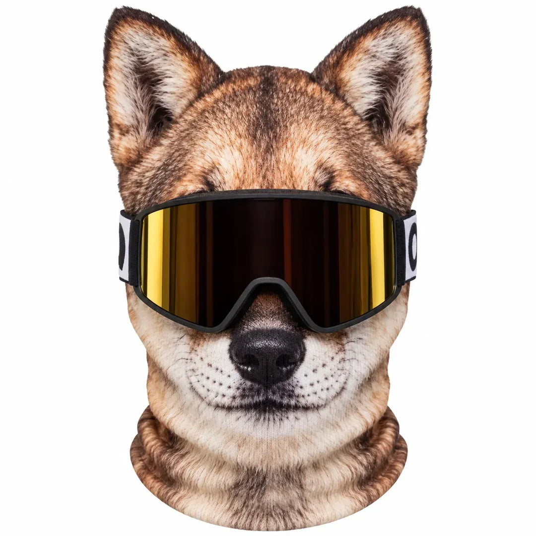Hadren - Soft-Touch Balaclava mit Tiergesicht