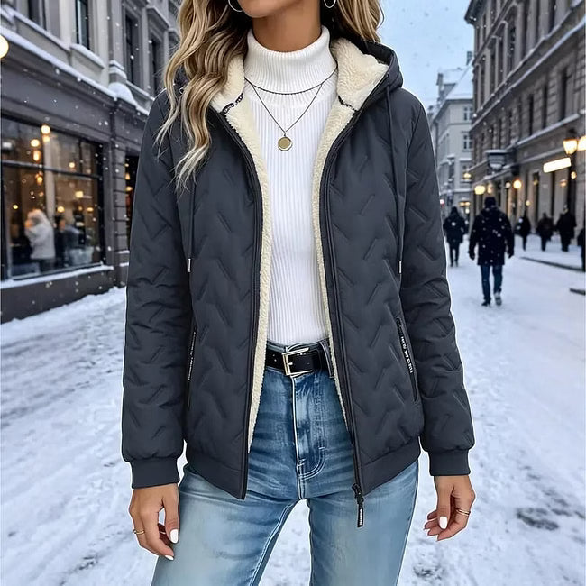 Beata - Zartweicher Hoodie mit Reissverschluss