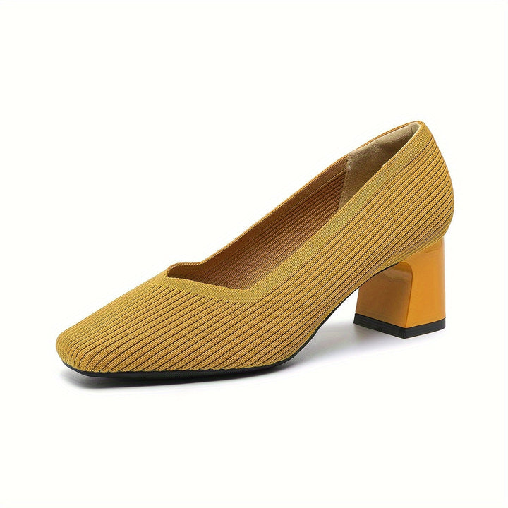 Hetty - Court-Schuh mit quadratischem Absatz