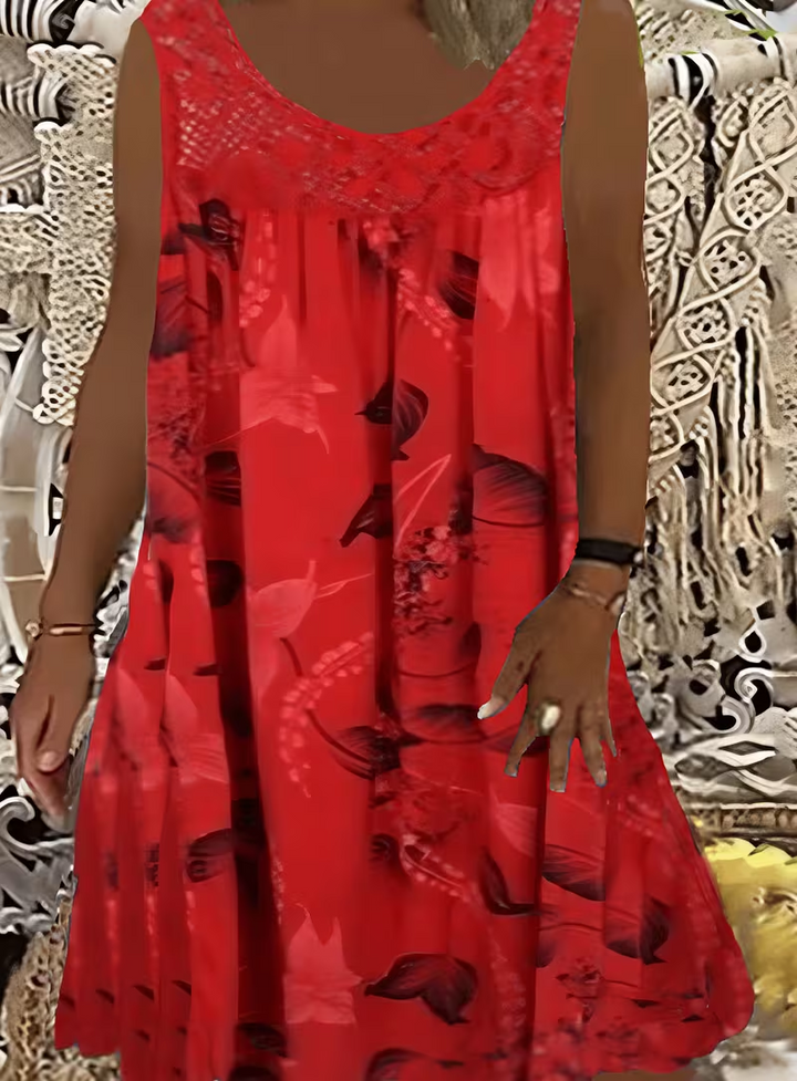 Ariadne - Elegantes Shiftkleid mit floralem Print