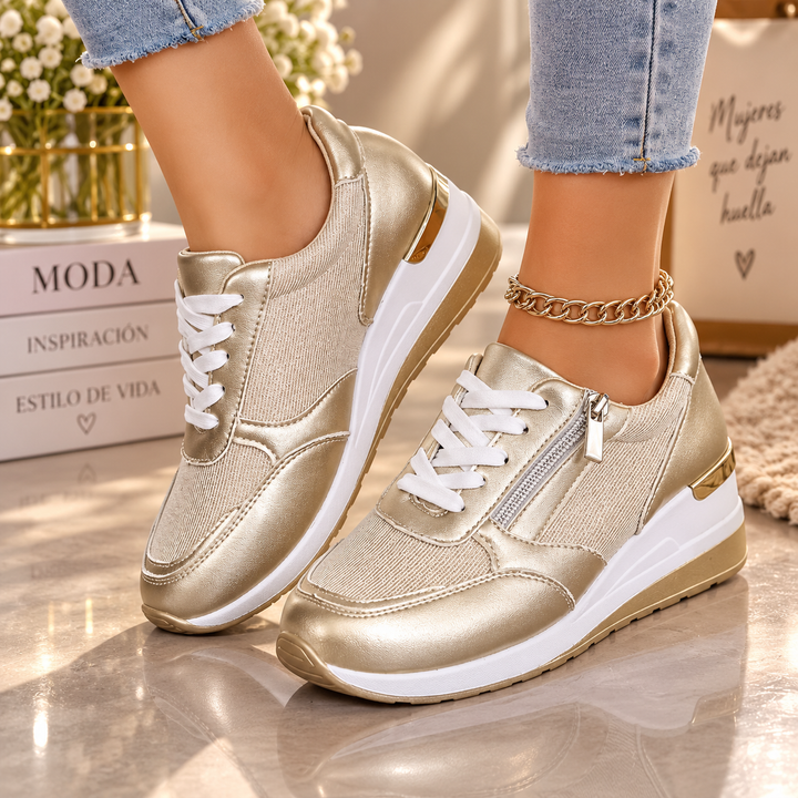 Annice - Komfort-Sneaker mit seitlichem Reissverschluss