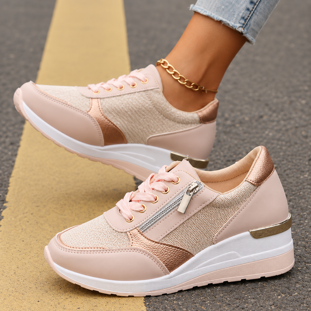 Annice - Komfort-Sneaker mit seitlichem Reissverschluss