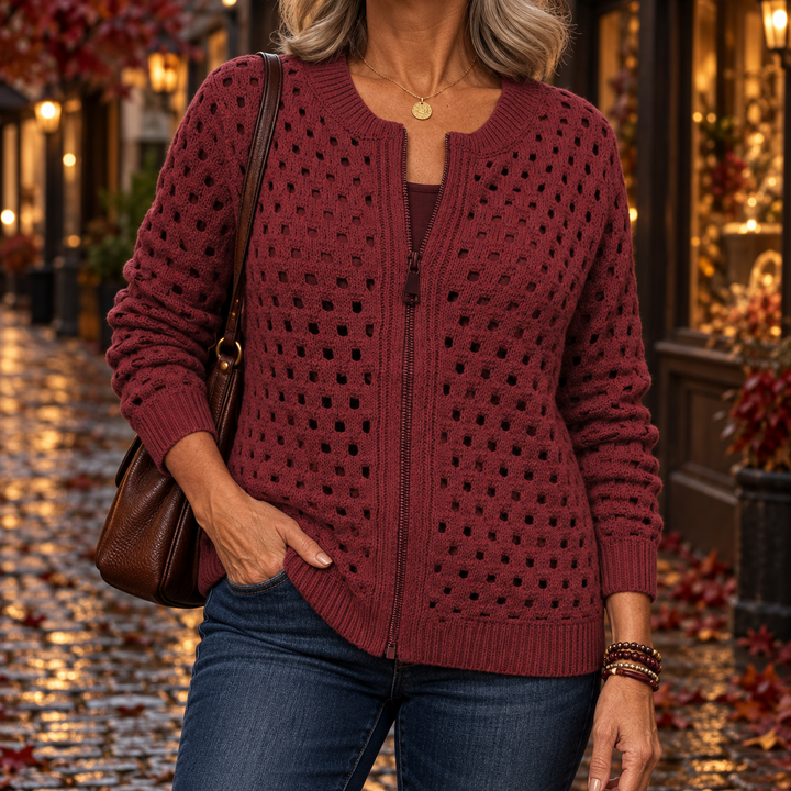 Auden - Soft-Touch-Strickjacke