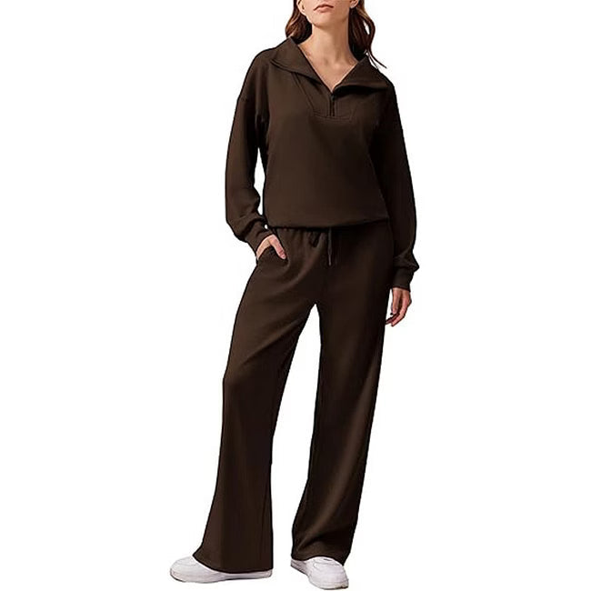 Maud - Legeres zweiteiliges Half-Zip-Set