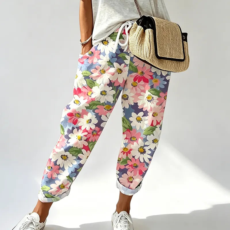 Solene - Jogginghose mit Floralprint