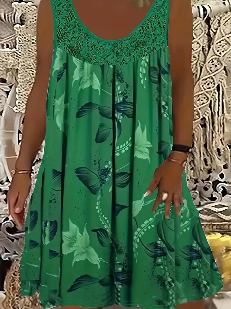 Ariadne - Elegantes Shiftkleid mit floralem Print