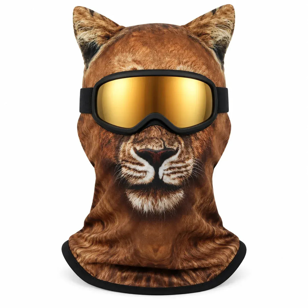 Hadren - Soft-Touch Balaclava mit Tiergesicht