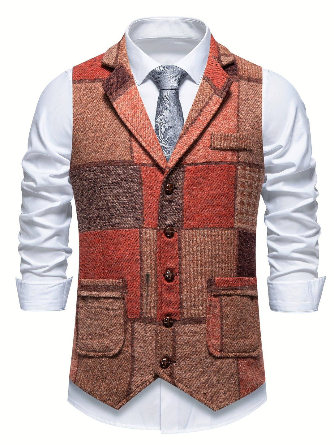 Ellis - Fischgrat-Gilet