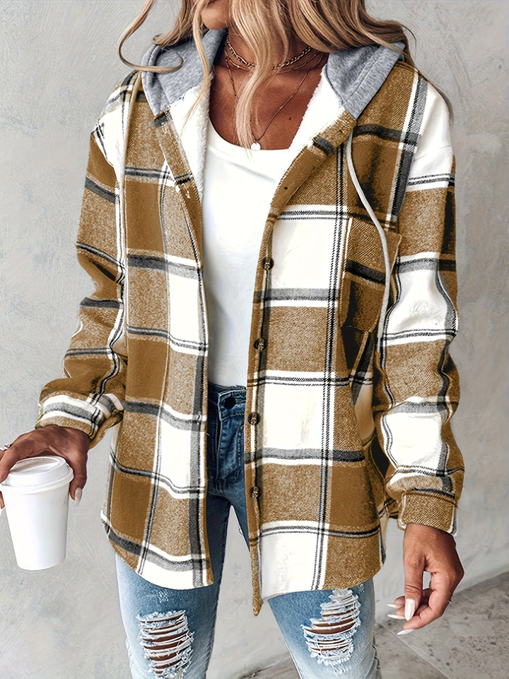 Genevessa - Soft-Touch-Kapuzenjacke