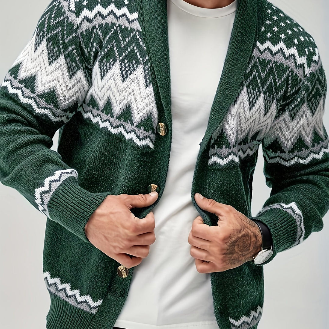 Joren - Strukturierter Strickblazer