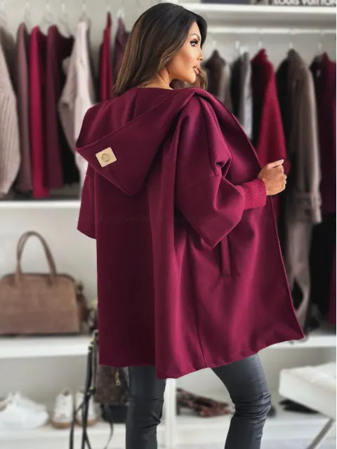 Esteliane - Lässiger Cardigan mit Cape-Ärmeln
