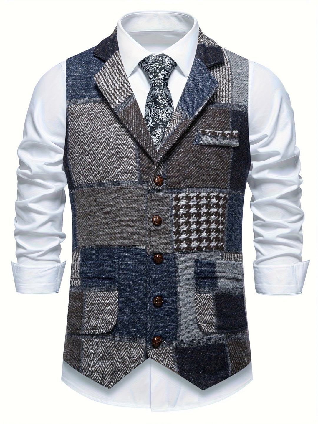 Ellis - Fischgrat-Gilet