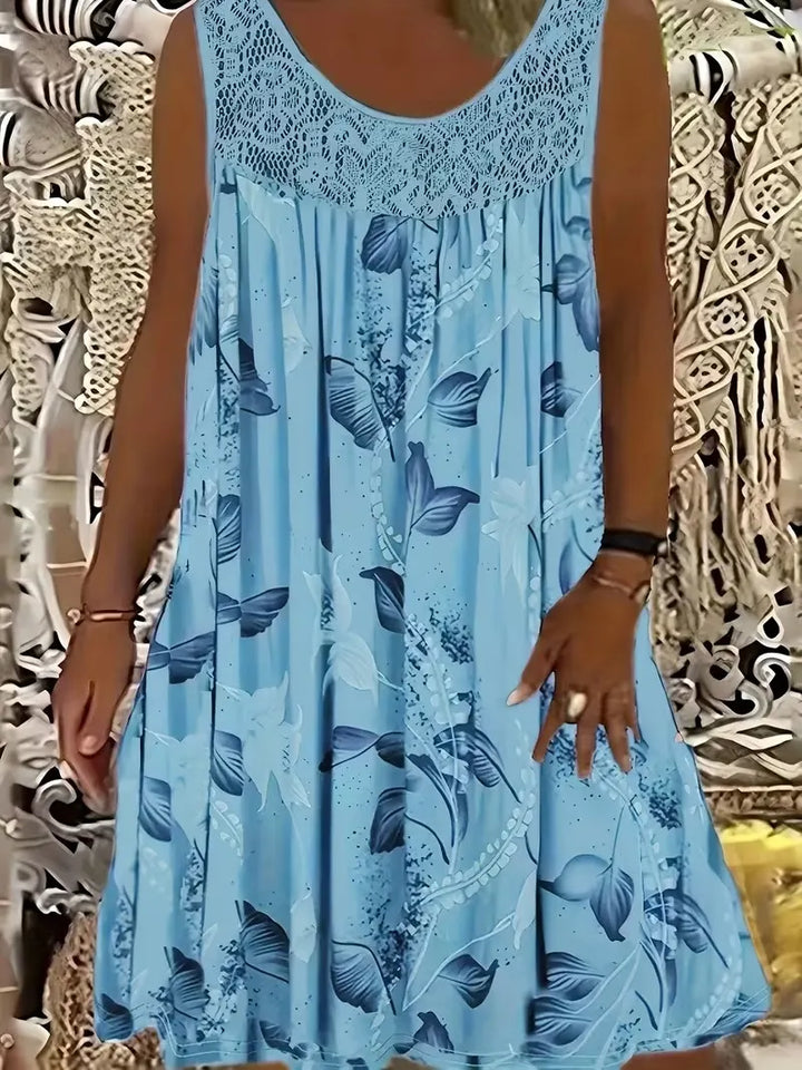 Ariadne - Elegantes Shiftkleid mit floralem Print