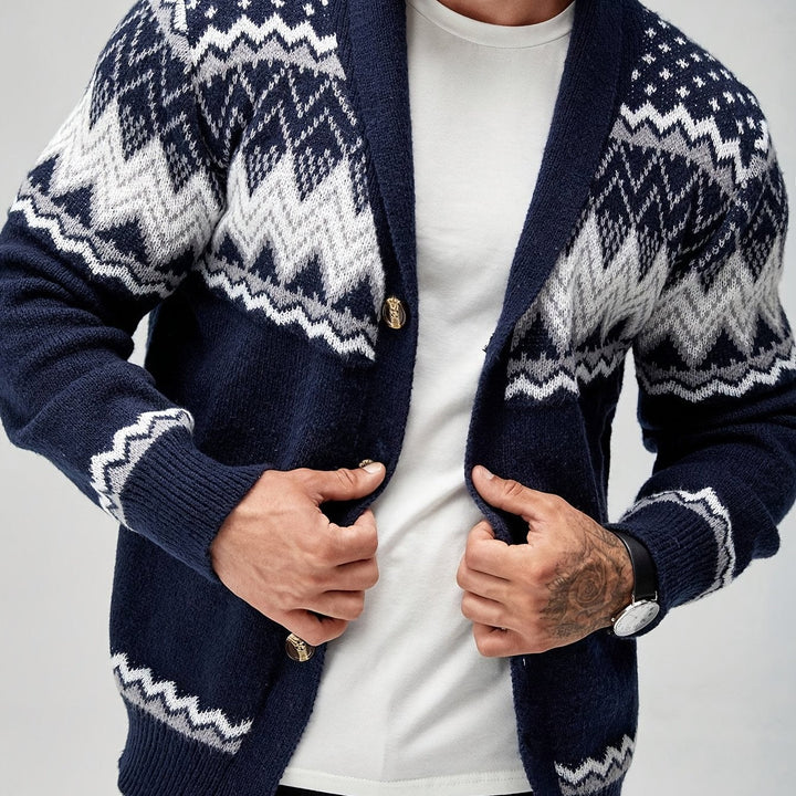 Joren - Strukturierter Strickblazer