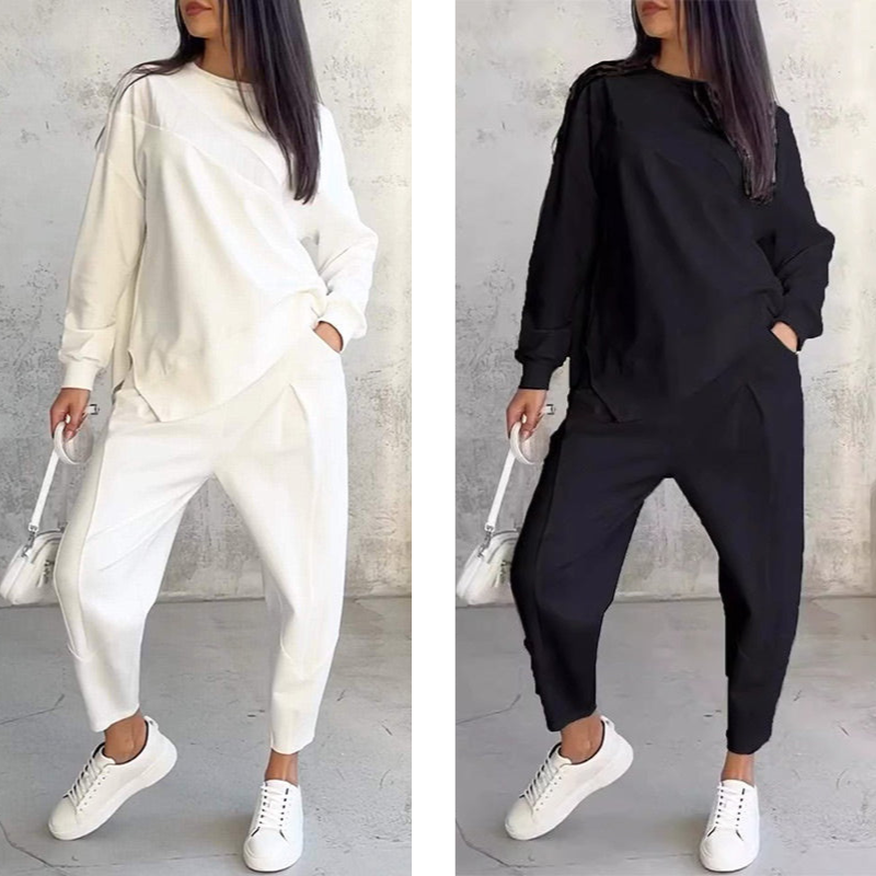Eulavie - Soft-Touch Oversize Loungewear-Set