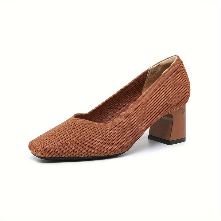 Hetty - Court-Schuh mit quadratischem Absatz