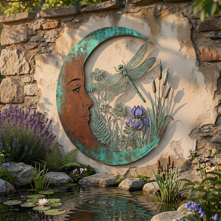 Alisette - Himmlische Wandskulptur für den Garten