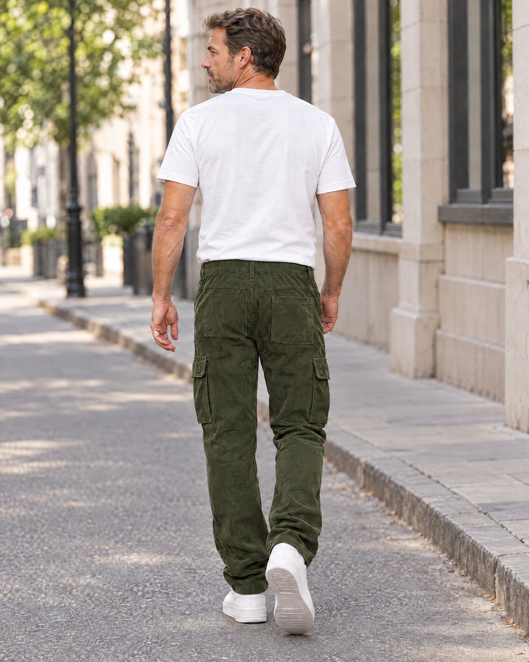 Milo - Gerippte Cargo-Hose
