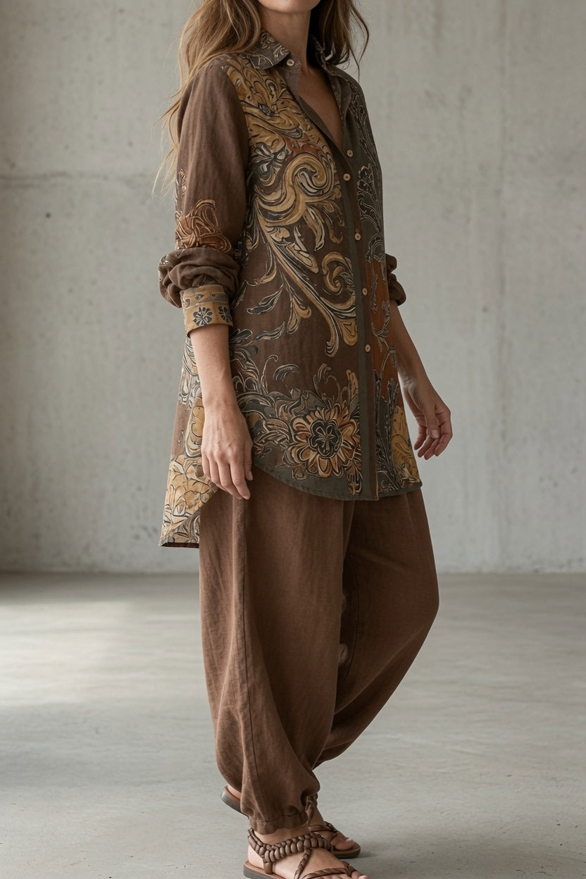 Virellise - Atmungsaktives Set aus Hemd und Hose