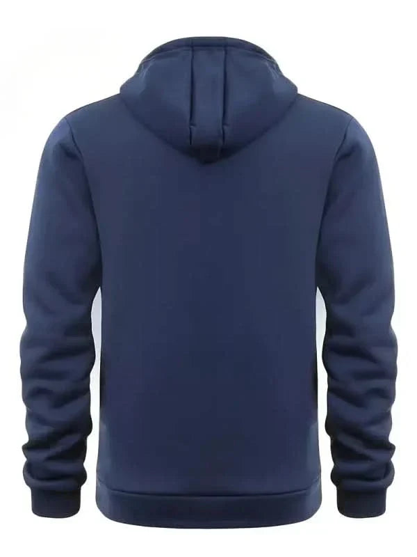 Sterling - Weicher Kapuzenpullover mit halblangem Reissverschluss