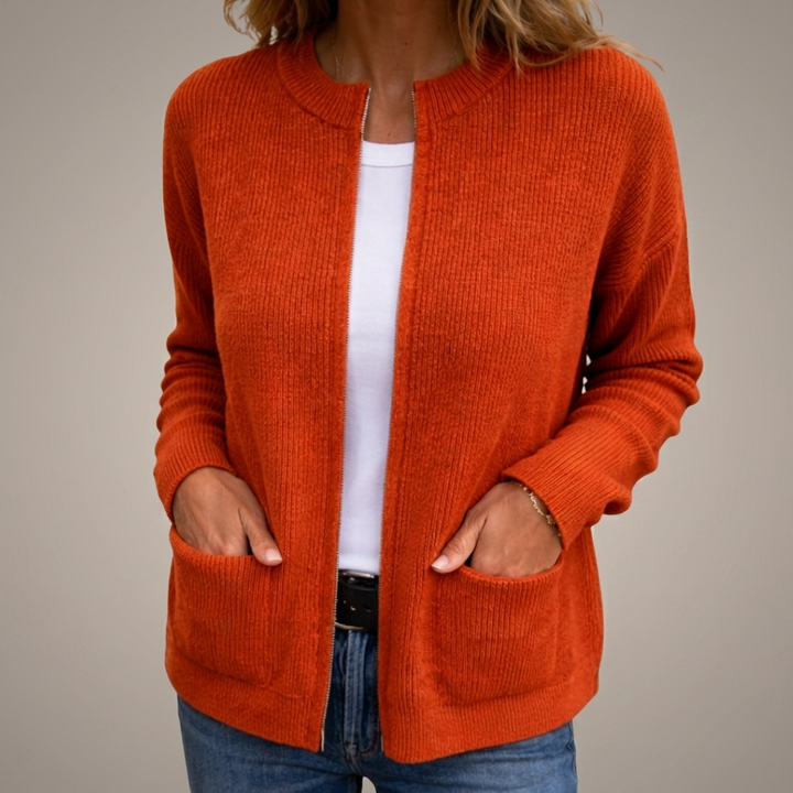 Avenelle - Legere Strickjacke mit Taschen
