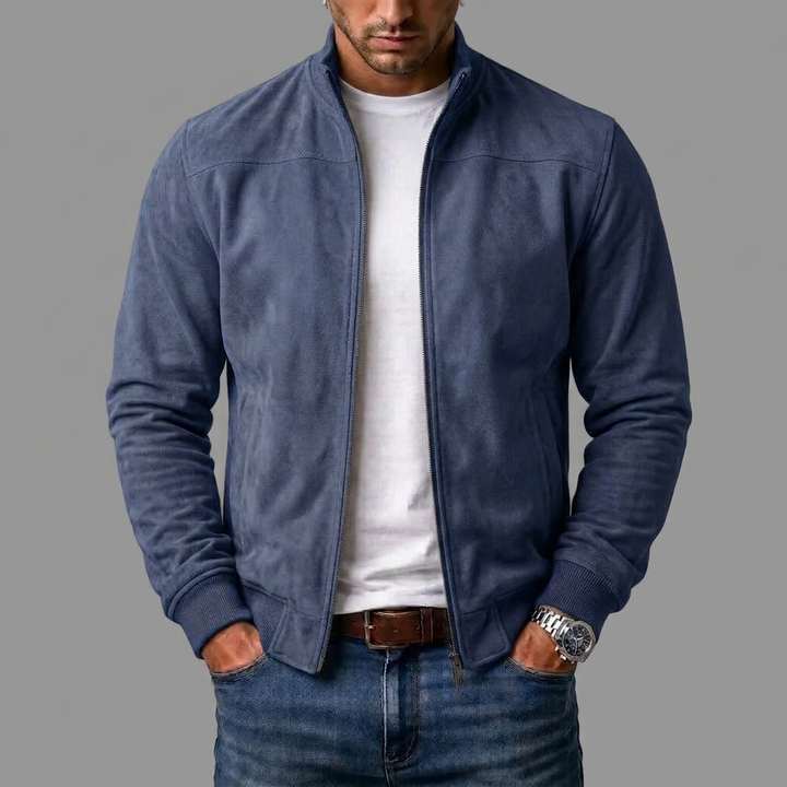 Rasmus - Rippstrick-Bomberjacke
